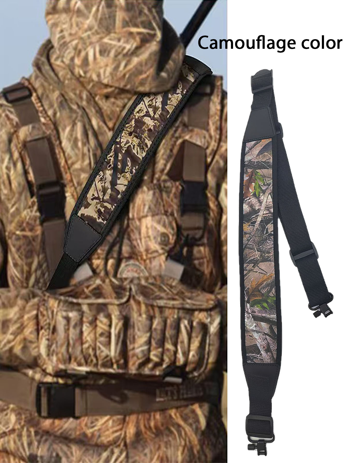 Hunting Outdoor - Pasek na ramię do polowania, wielofunkcyjny