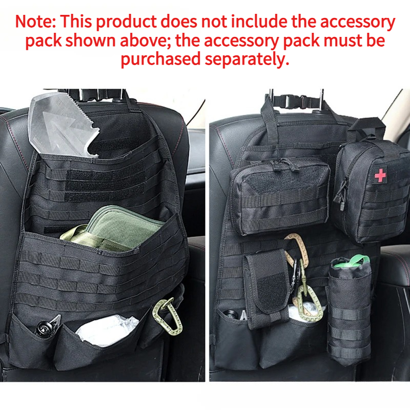 Outdoor Hunting Vehicle - Organizer taktyczny MOLLE na oparcie fotela