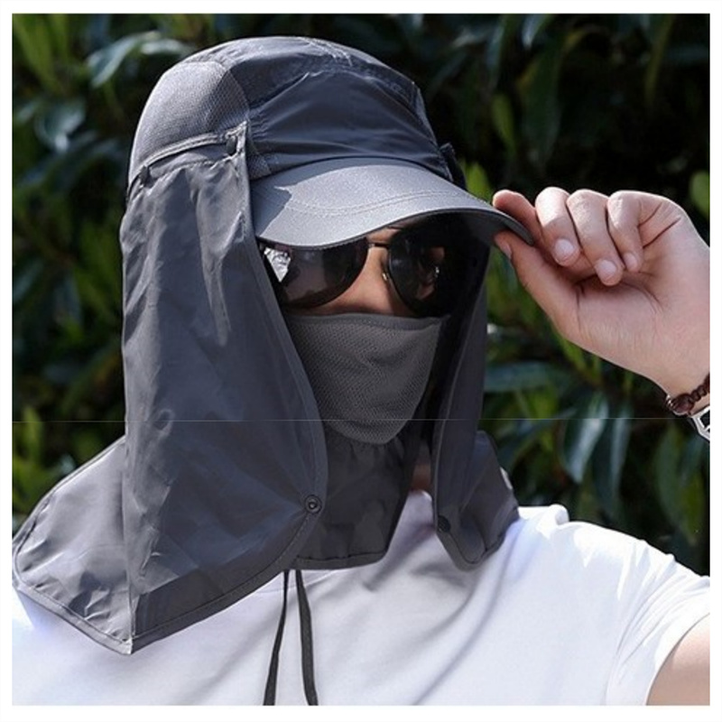 Mens Outdoor Hunting Hats - Na zewnątrz kapelusz UV na uszy