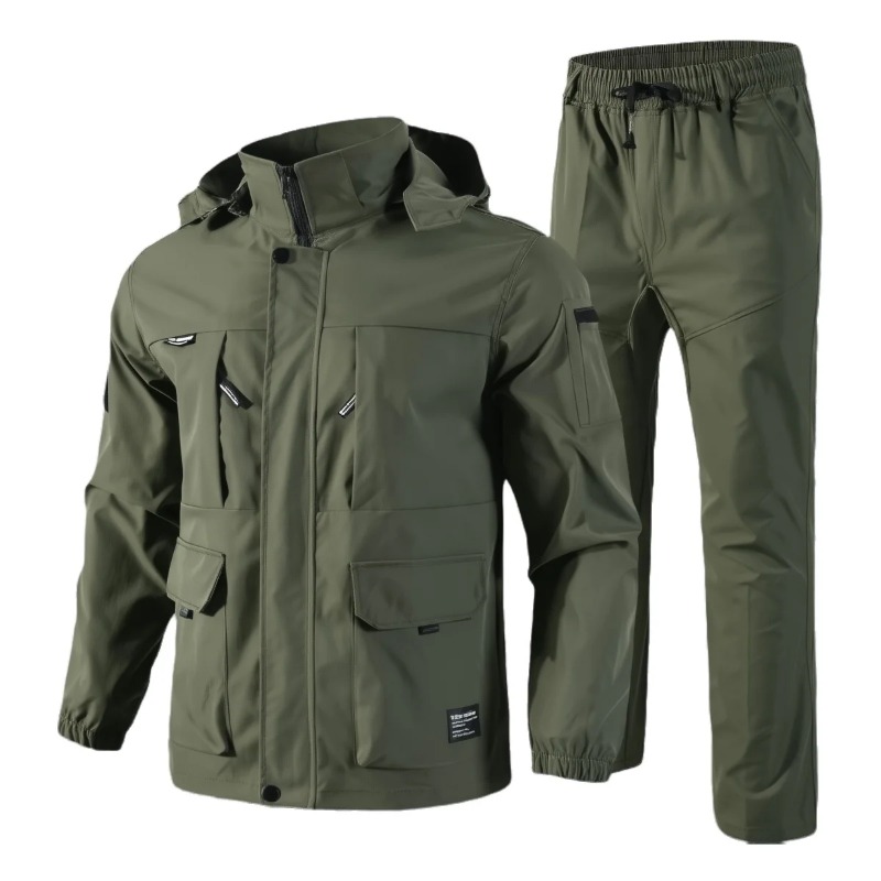 Mens Outdoor Hunting Hats - Męskie zestawy taktyczne wiosenno-jesienne z polarową