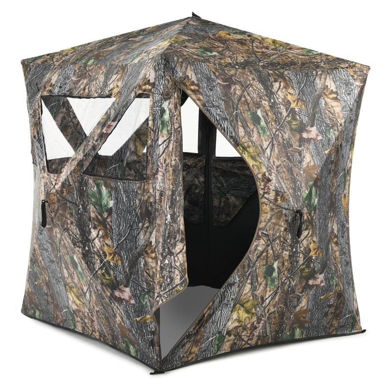 Hunting Outdoor - Przenośna budka myśliwska z kołkami do