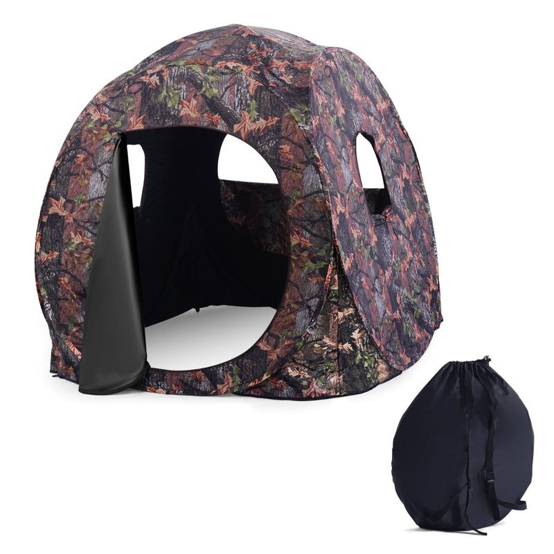 Hunting Outdoor - Namiot myśliwski dla 3 osób, rozkładany,