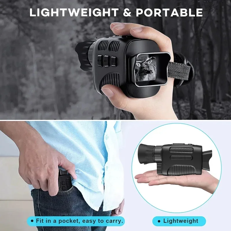 Monokular noktowizyjny HD 1080 – Hunting Outdoor Day recenzja i cena