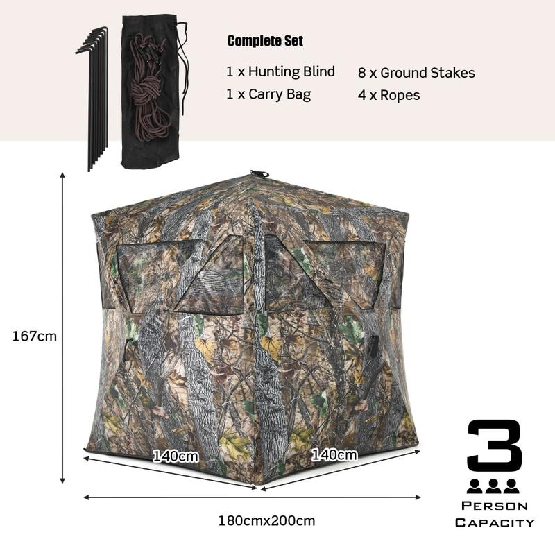 Przenośna budka myśliwska z ko – Hunting Outdoor recenzja i cena