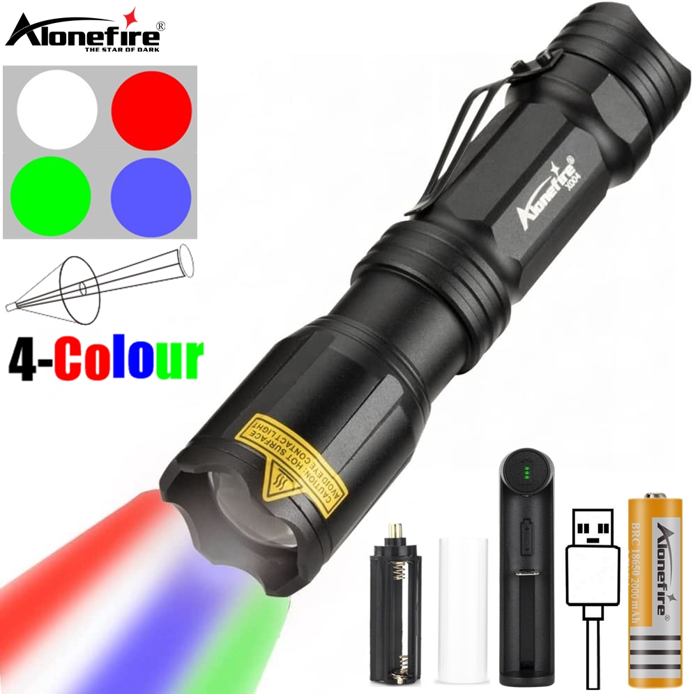 Latarka LED Zoom 4-kolorowa (b – Outdoor Hunting Photography recenzja i cena
