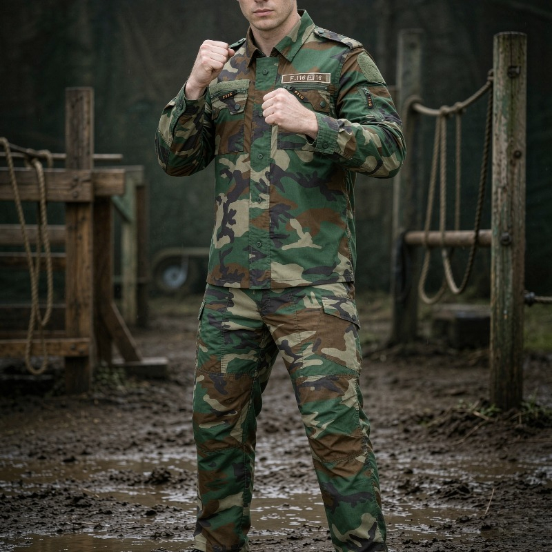 Kurtka męska F116 w kamuflażu, – Camouflage Hunting Jacket recenzja i cena