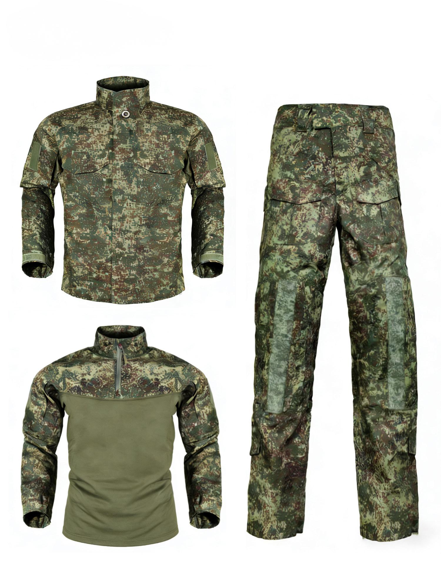 Zestaw munduru w rosyjskim kam – Camouflage Hunting Jacket recenzja i cena