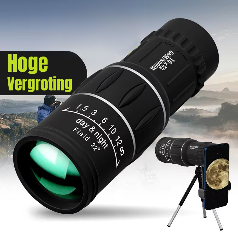 Monokular 16x52 z podwójnym og – Outdoor Hunting Photography recenzja i cena