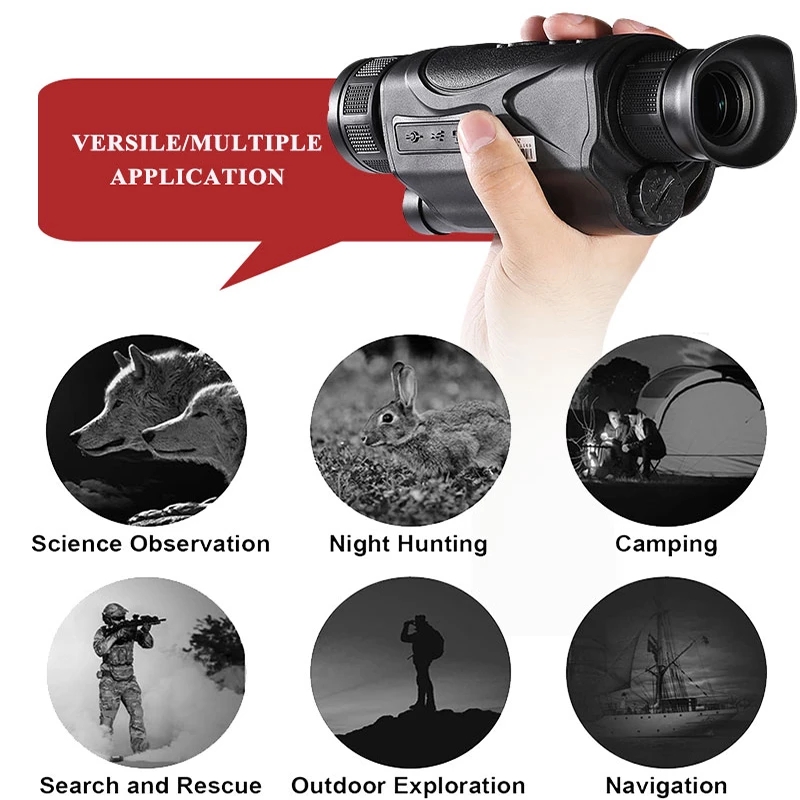 Cyfrowa kamera monokularowa HD – Outdoor Hunting Digital Night Vision recenzja i cena