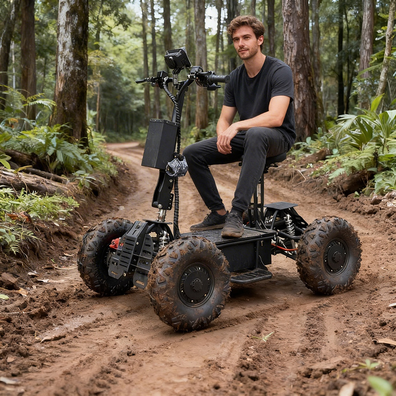 Elektryczny quad terenowy 60V  – Outdoor Hunting Vehicle recenzja i cena