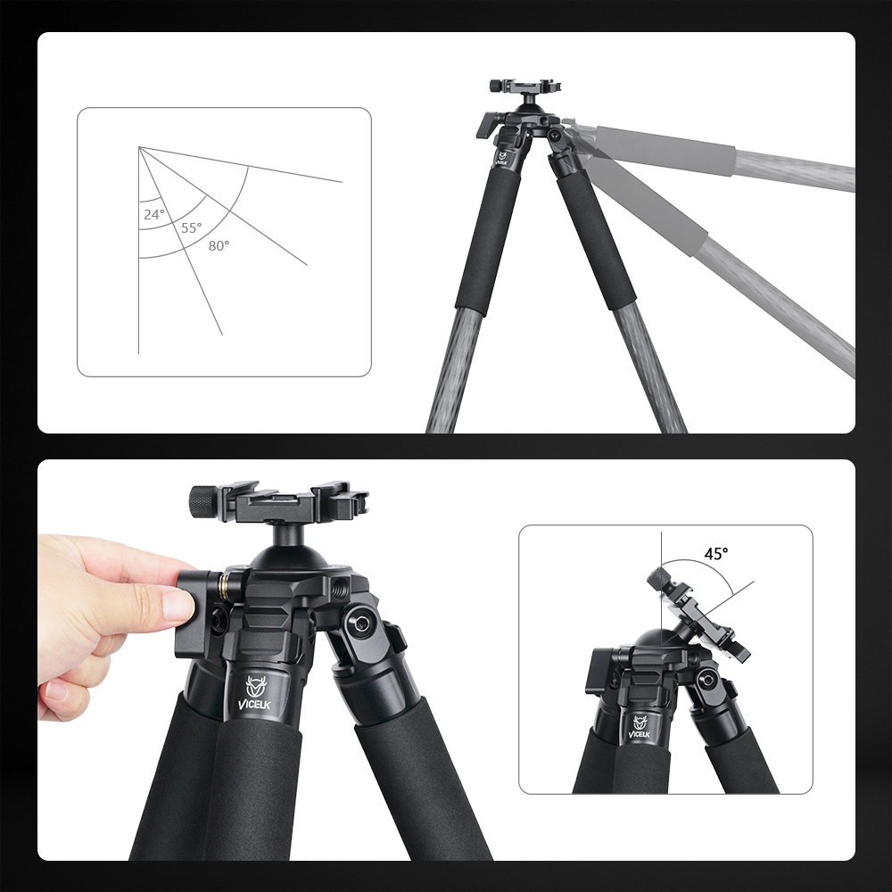 VICELK MK323 Statyw z włókna w – Outdoor Hunting Photography recenzja i cena